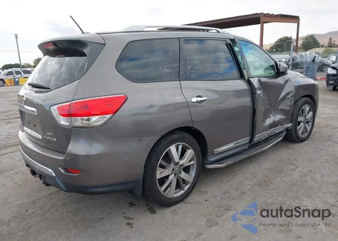 2013 Nissan Pathfinder Platinum from USA, damaged, VIN 5N1AR2MM7DC621609